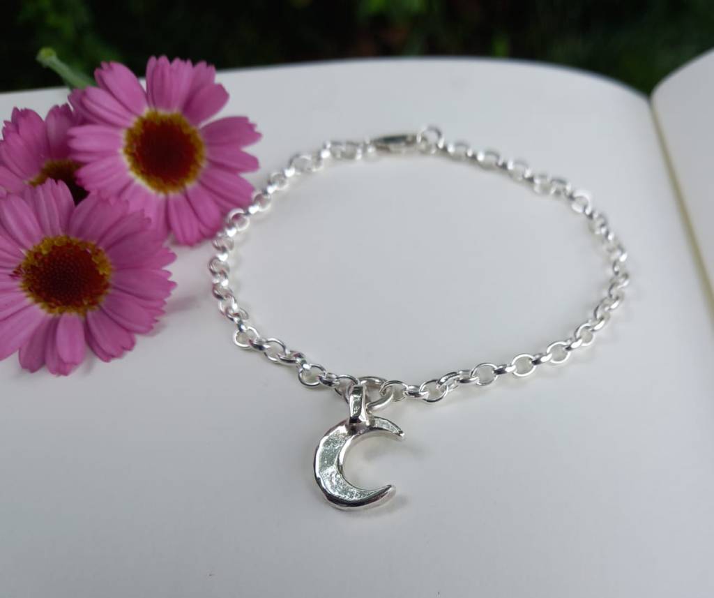 Crescent Belcher Chain&nbsp;Bracelet